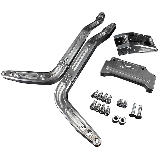 39428 Gクラフト ビレットダウンチューブ モンキー ノーマルフレーム用 シルバー