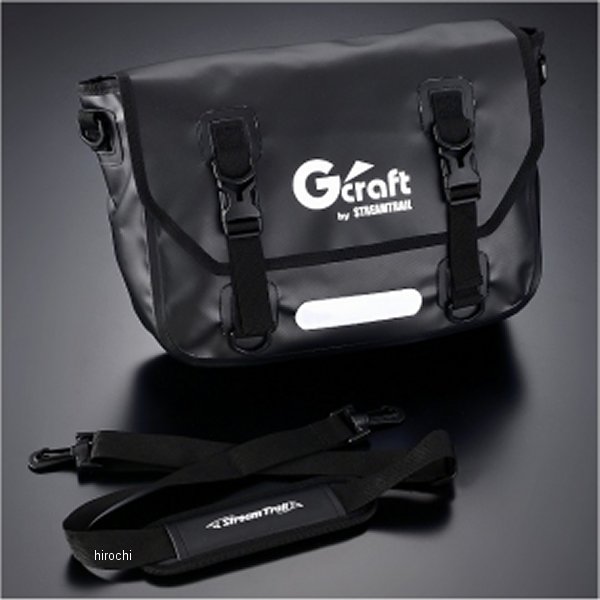 39439 Gクラフト Gcraft×STREAM TRAIL サドルバッグ 黒