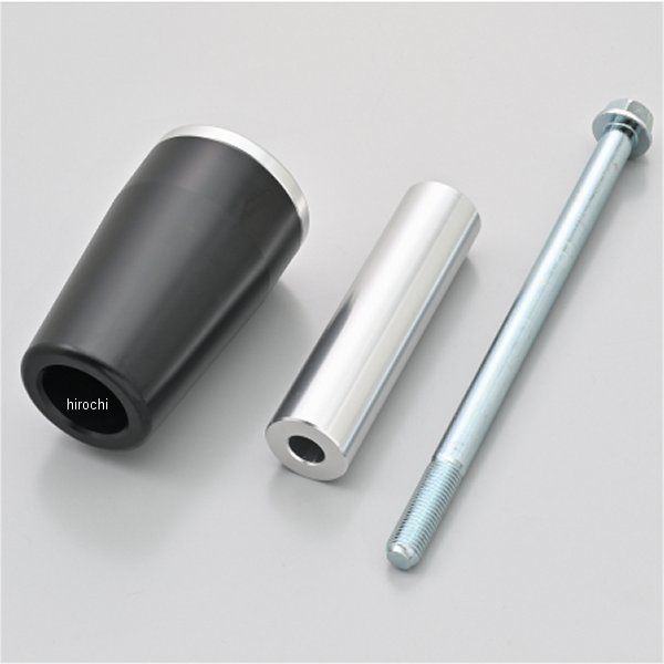 39573 デイトナ エンジンスライダー 補修品 左側キット エリミネーター シルバー