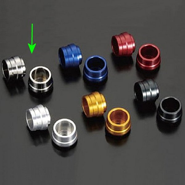 400006 シフトアップ ユニバーサル アルミスライダー M6 メッキ 2個セット モンキー