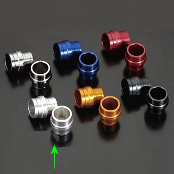 400007-03 シフトアップ ユニバーサル アルミスライダー M6ロング シルバー 2個セット モンキー