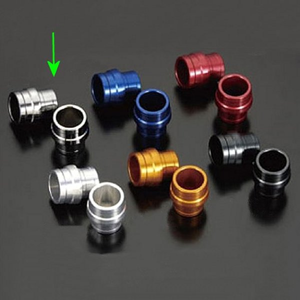 400009 シフトアップ ユニバーサル アルミスライダー M8ロング メッキ 2個セット モンキー