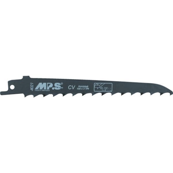 4021 ＭＰＳ　セーバーソーブレード　木材用　１５０ｍｍ×３山　５枚