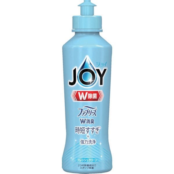 402309 454-8058 ジョイ W除菌 食器用洗剤 ファブリーズW消臭 フレッシュクリーン 本体 170ml