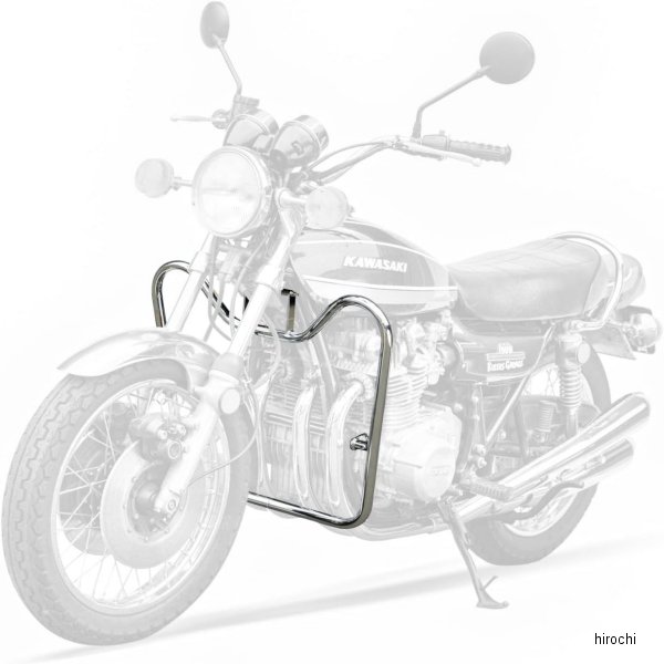 405-244 キジマ エンジンガード Z1 メッキ