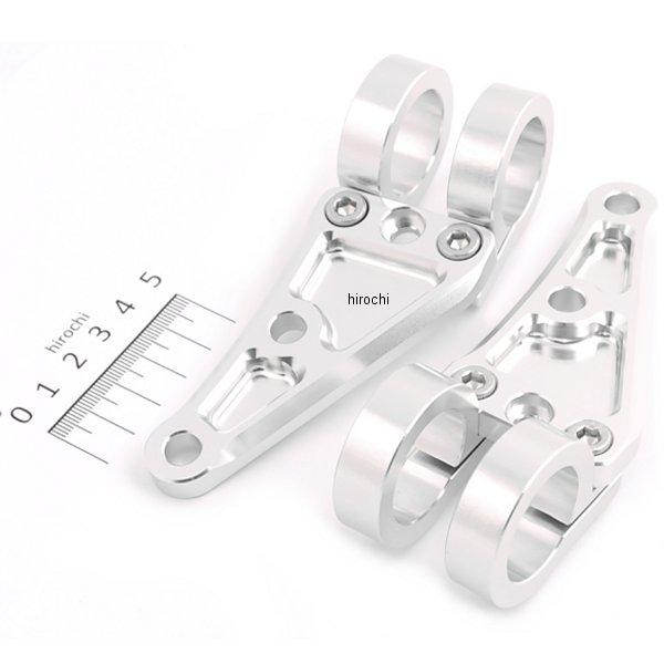 405127-03 シフトアップ Φ27mm ビレットライトステー シルバー モンキー