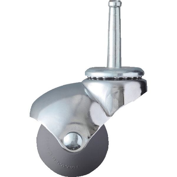 405BUR40 814-0816 ハンマーキャスター(株) ハンマー 差込み式 旋回式ウレタン車輪 40mm