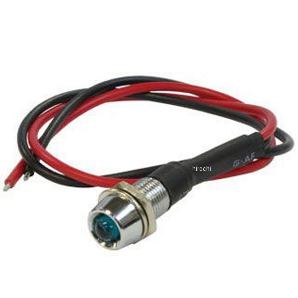 4100-0000 ガッツクローム インジケーターランプ M8-0.75 緑