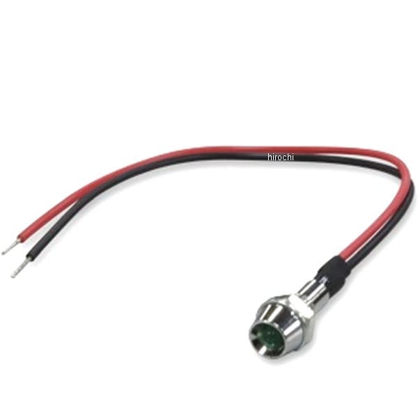 4100-2000 ガッツクローム 超小型 LEDインジケーターランプ 3mm M6-0.75 緑