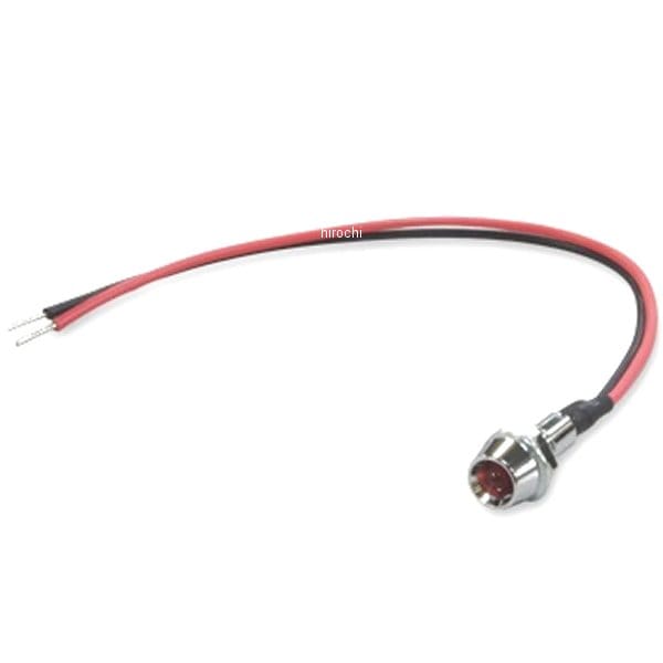 4100-2001 ガッツクローム 超小型 LEDインジケーターランプ 3mm M6-0.75 赤
