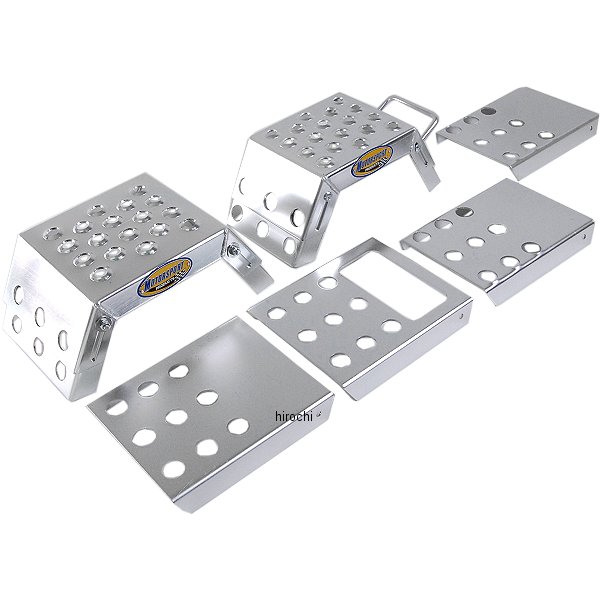 4101-0018 99-2011 モータースポーツプロダクツ Motorsport Products ミニモト スタート台 76mm-229mm アルミ シルバー