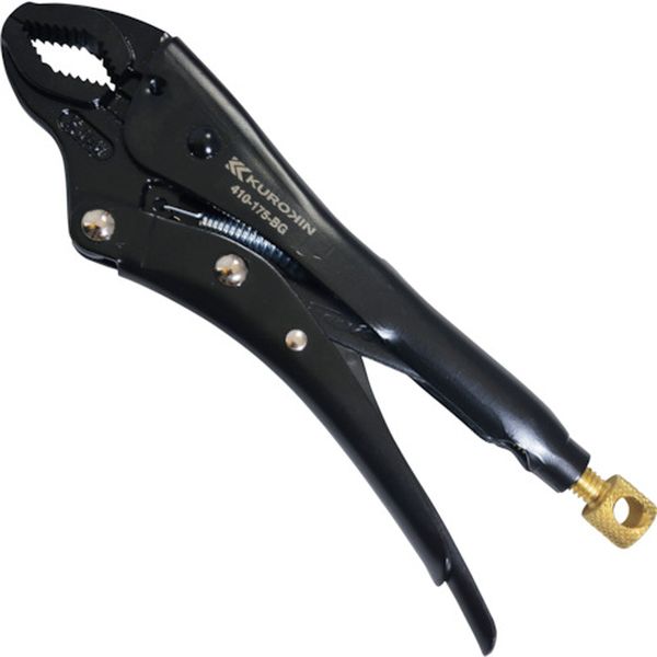 410175BG 240-2235 フジ矢(株) フジ矢 ロッキングプライヤー(パイプ用・黒金)