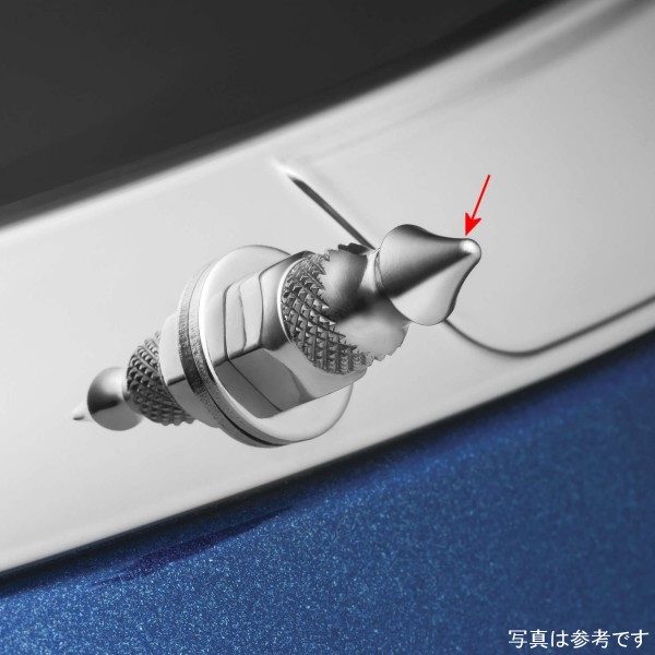 5715 クリアキン Kuryakyn ウインドシールド マウンティング スパイク 15年-20年 FLT クローム