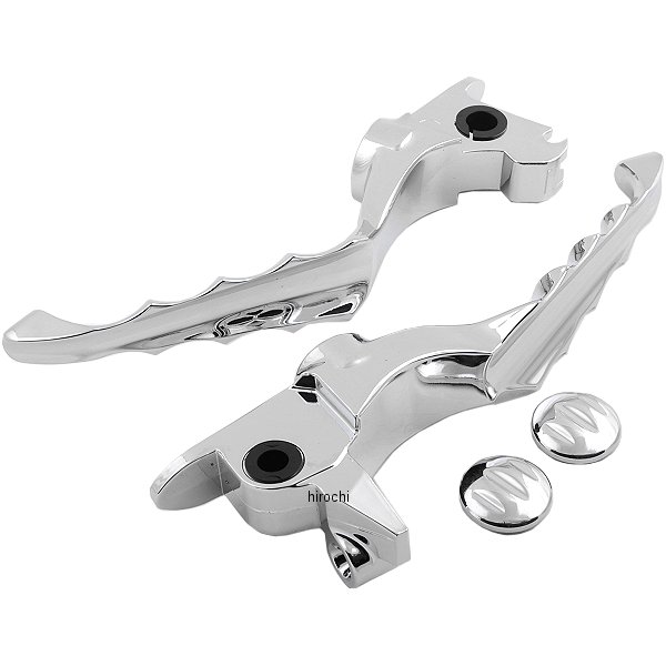 1721 クリアキン Kuryakyn ゾンビ レバー 左右ペア 14年以降 FLHT、FLHX、15年以降 FLTR クローム