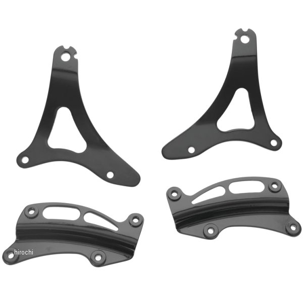 7089 クリアキン Kuryakyn MPバックレストマウント 14年-22年 ハーレー FLTRXS 黒