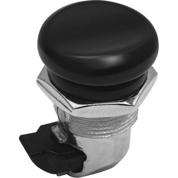 7428 クリアキン Kuryakyn プッシュボタン フューエルドア ラッチ 92年-20年 FLH、FLT 黒