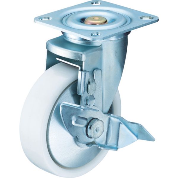 413YSNRB100 ハンマーキャスター(株) ハンマー 特殊鋼板製 自在 SP付 ナイロンB車100mm