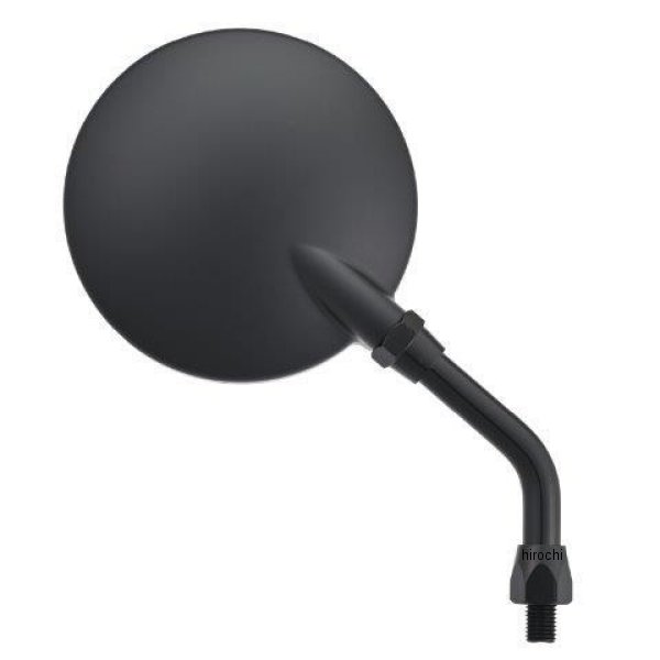 41561 デイトナ ハイビジミラー バイク用 ミラー 片側1本 左右共通 10mm正ネジ Z2モンスターミラー ショート/ブラック