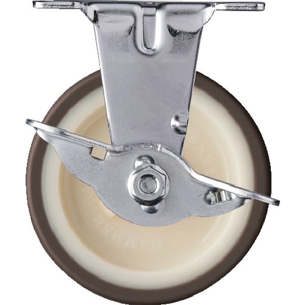 415ERUR75 ハンマーキャスター(株) ハンマー Eシリーズ固定式ウレタン車輪(ナイロンホイール)75mm SP付