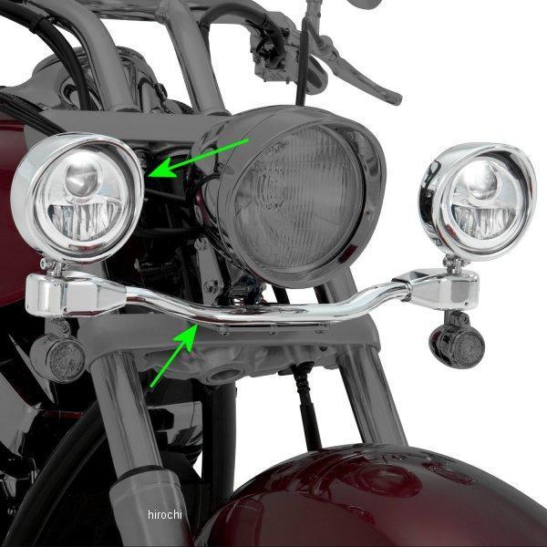 417479 55-362 ショークローム Show Chrome 3.5インチ 楕円光ライトキット 10年-13年 VT1300