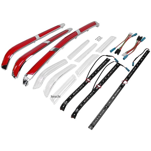 417747 52-701A ショークローム Show Chrome LED モールインサート トランク用 01年-10年 GL1800