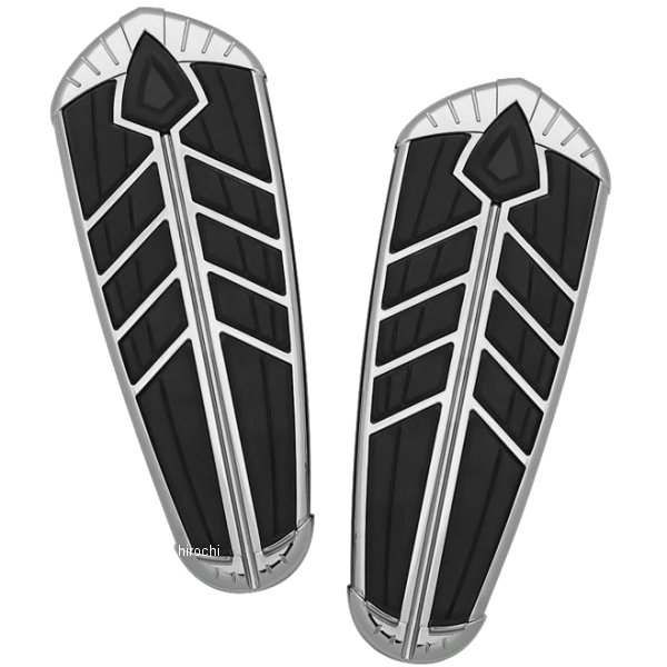 5650 クリアキン Kuryakyn スペアフロアボード 14年-22年 Indian Springfield 黒/クローム