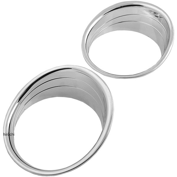 5622 クリアキン Kuryakyn ドライビングライト ベゼル 14年以降 インディアン チーフテン