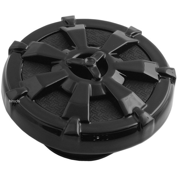 7384 クリアキン Kuryakyn ガスキャップ ベント有り Alley Cat 96年以降 黒