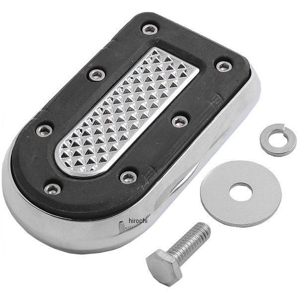 7037 クリアキン Kuryakyn ブレーキペダル パッド ヘビーインダストリー FXソフテイル クローム