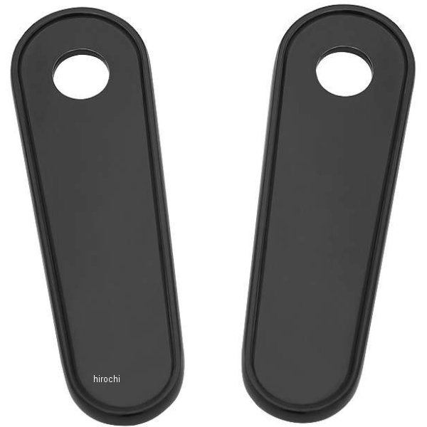 9397 クリアキン Kuryakyn パッセンジャー フットボード ブロックオフ プレート 黒