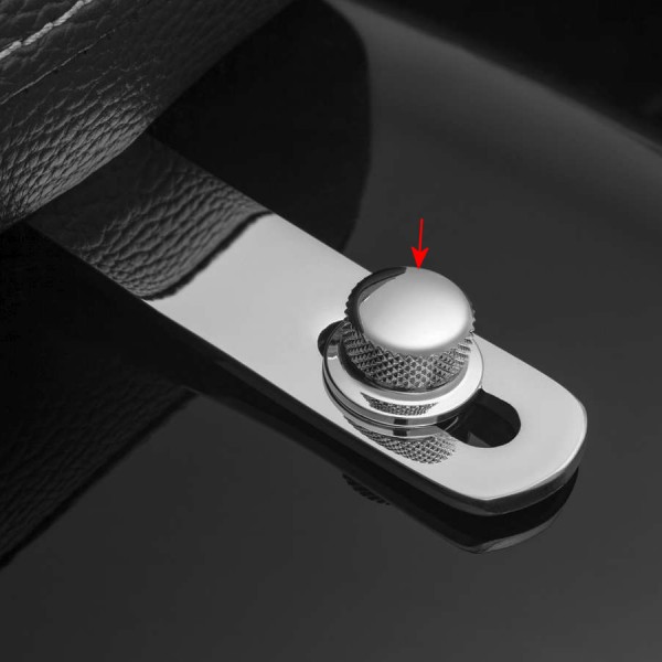 5210 クリアキン Kuryakyn クイックリリースシートスクリュー クローム