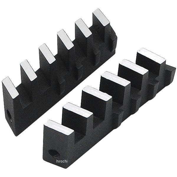 7187 クリアキン Kuryakyn エキゾーストポートフィラー Indian Black&Raw用