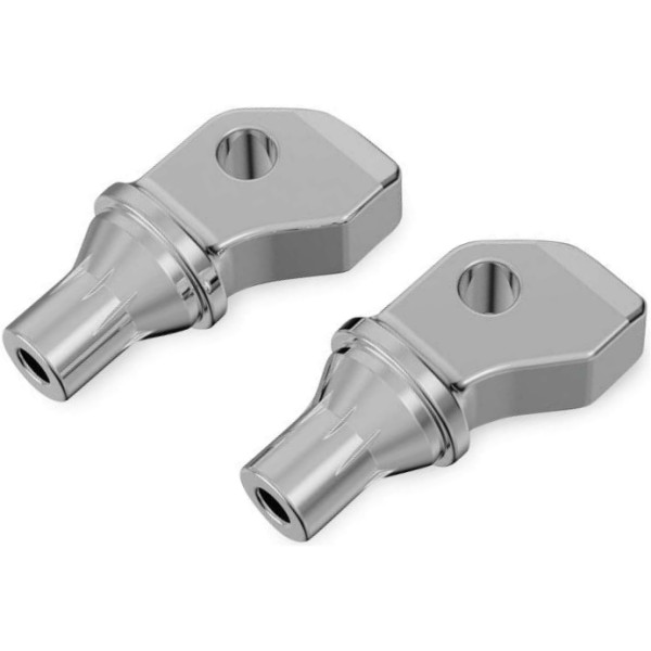 8835 クリアキン Kuryakyn テーパードペグアダプター SCOUT&Octane クローム