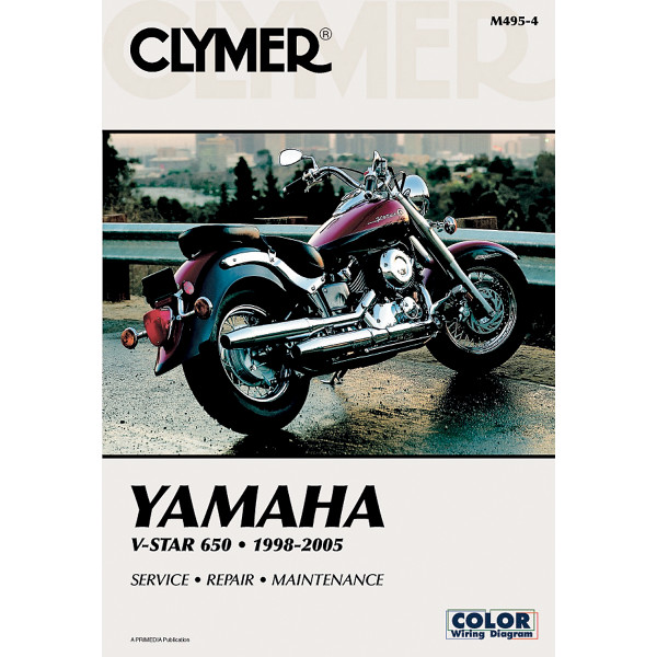 4201-0090 M495-7 クライマー Clymer マニュアル 整備書 98年-05年 XVS650 ドラッグスター
