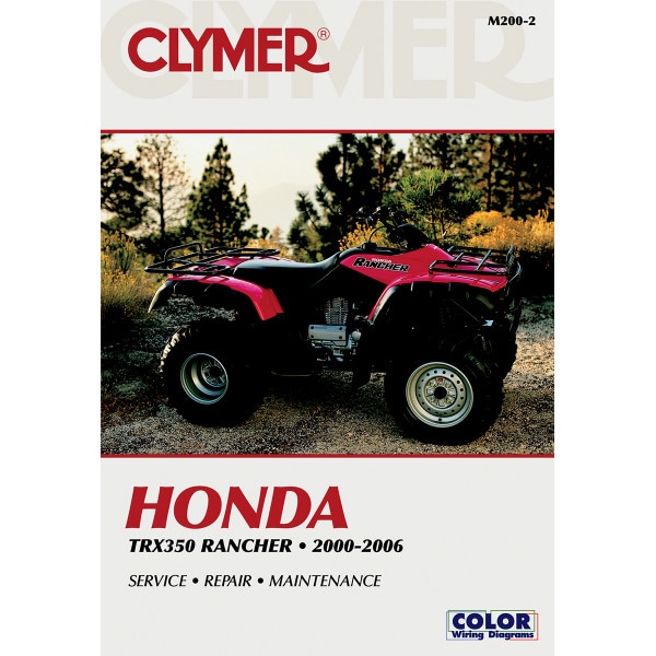 4201-0143 M200-2 クライマー Clymer マニュアル 整備書 00年-06年 ホンダ TRX350