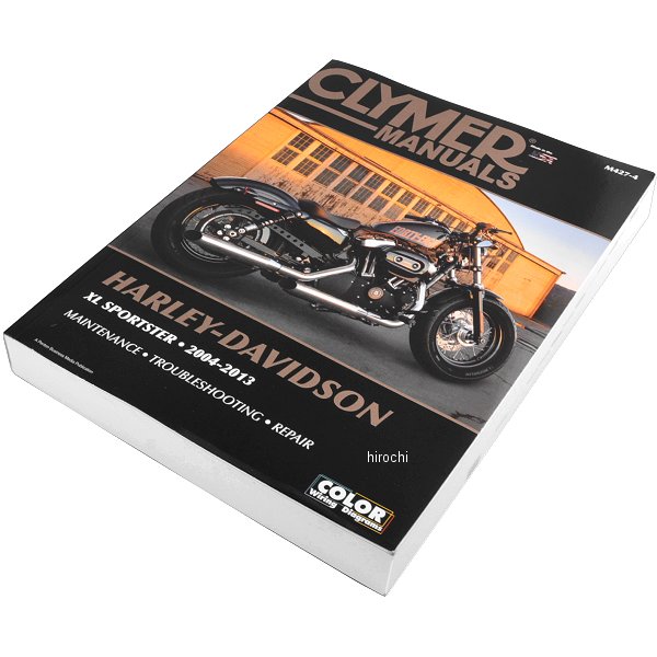 4201-0221 M427-4 クライマー Clymer マニュアル 整備書 04年-11年 ハーレー スポーツスター