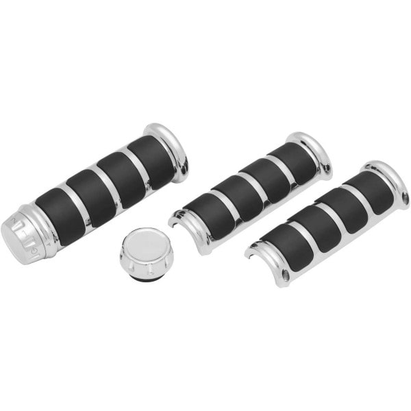 6780 クリアキン Kuryakyn ISO グリップ ヒートグリップ用 クローム