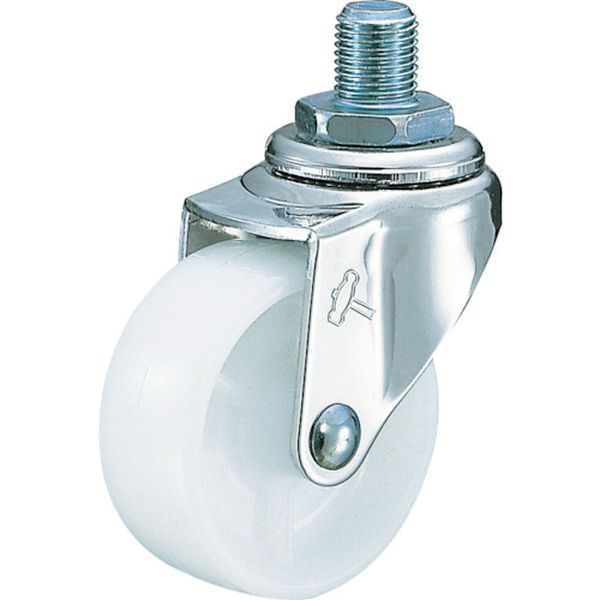 420A10N50 ハンマーキャスター(株) ハンマー ねじ込み旋回式ナイロン車輪 50mm UNF1/2