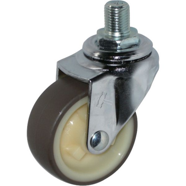 420A3UR40 ハンマーキャスター(株) ハンマー ねじ込み旋回式ウレタン車輪(ナイロンホイール)40mm M12