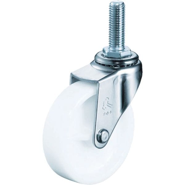 420EAN85 367-0970 ハンマーキャスター(株) ハンマー ねじ込み旋回式ナイロン車輪 85mm M16