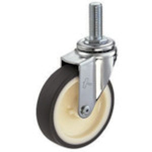 420EAUR85 ハンマーキャスター(株) ハンマー ねじ込み旋回式ウレタン車輪(ナイロンホイール)75mm M16