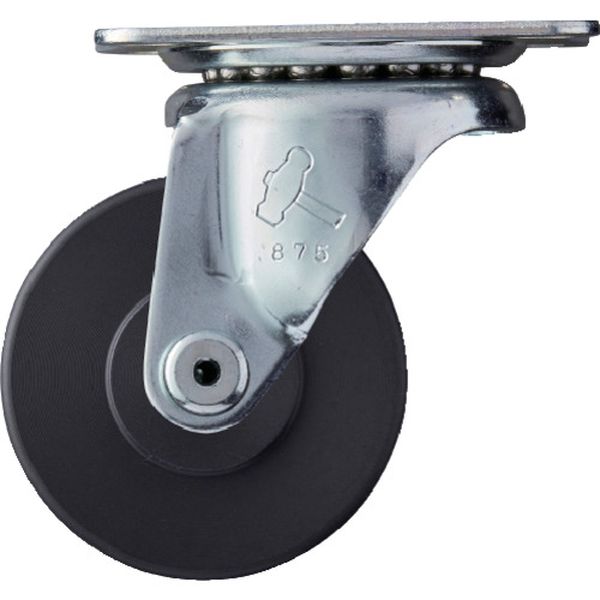 420GMC65 814-0635 ハンマーキャスター(株) ハンマー 旋回式MCナイロン車輪 65mm