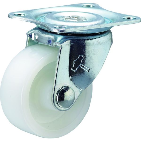 420GN38 125-2445 ハンマーキャスター(株) ハンマー キャスター自在ナイロン車38mm