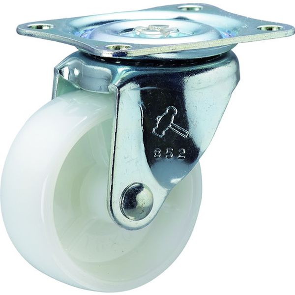 420GN50 125-2461 ハンマーキャスター(株) ハンマー キャスター自在ナイロン車50mm