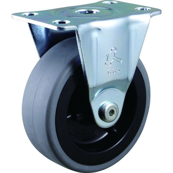 420RL75 856-9280 ハンマーキャスター(株) ハンマー 固定式エラストマー車輪(PPホイール)75mm