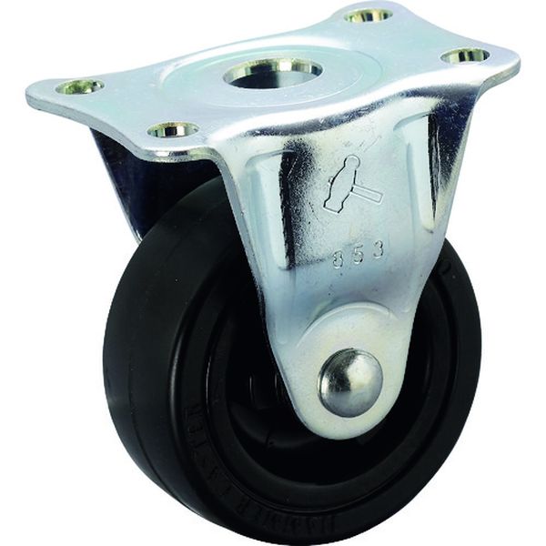 420RR50 125-2909 ハンマーキャスター(株) ハンマー キャスター固定ゴム車50mm