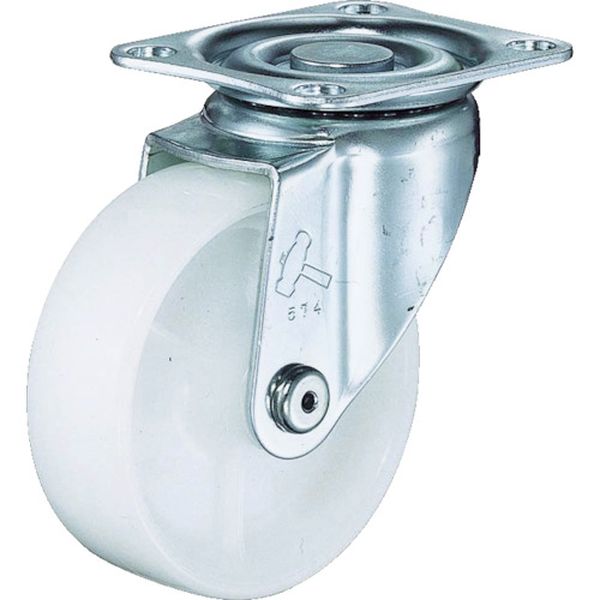 420SN150 367-1461 ハンマーキャスター(株) ハンマー 旋回式ナイロン車輪 150mm