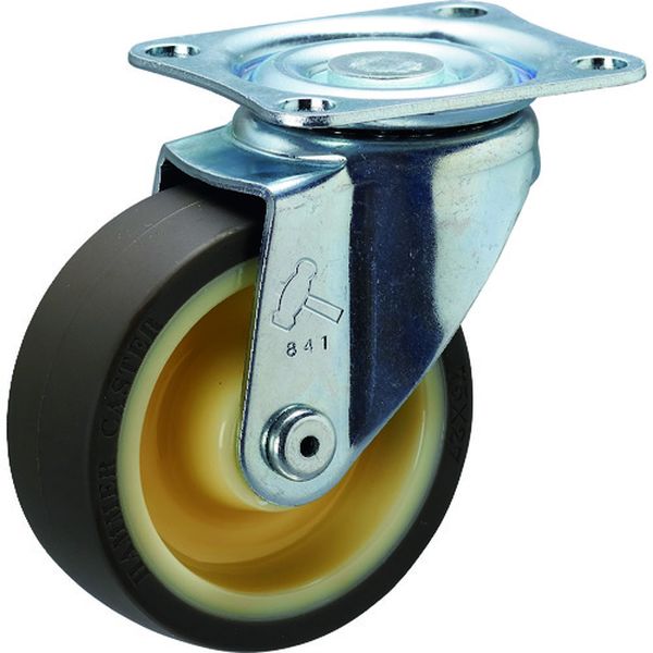420SUB75 125-1597 ハンマーキャスター(株) ハンマー キャスター自在ウレタン車車75mm