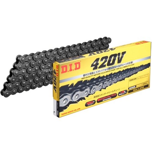 4525516201131 DID 大同工業 チェーン 420V シリーズ スチール 96L クリップ