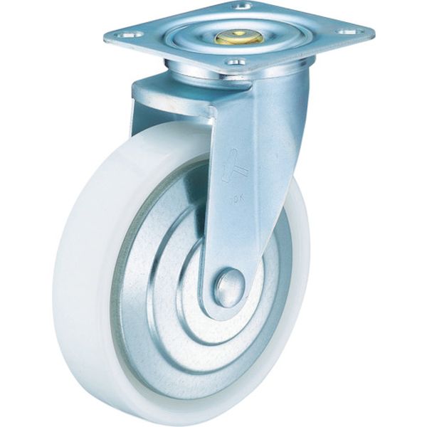 420YSNRB125 392-9671 ハンマーキャスター(株) ハンマー 特殊鋼板製 自在 ナイロンB車125mm